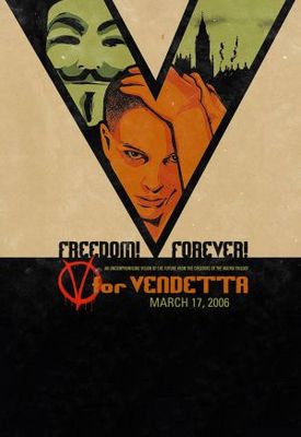 V For Vendetta movie poster (2005) puzzle MOV_f1db724c