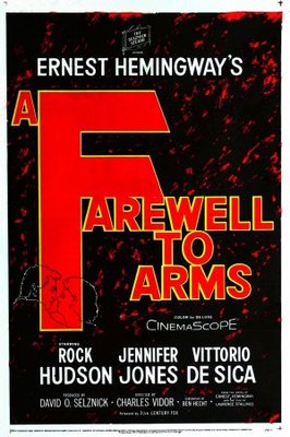A Farewell to Arms movie poster (1957) t-shirt