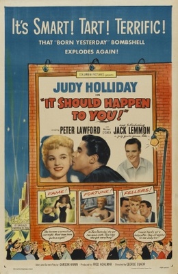 It Should Happen to You movie poster (1954) tote bag