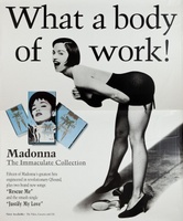 Madonna: The Immaculate Collection movie poster (1990) Mouse Pad MOV_f21cc97b