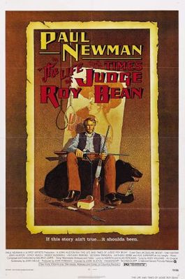 The Life and Times of Judge Roy Bean movie poster (1972) wood print