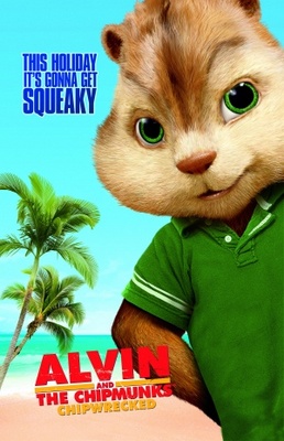 Alvin and the Chipmunks: Chip-Wrecked movie poster (2011) Poster MOV_f23d0115
