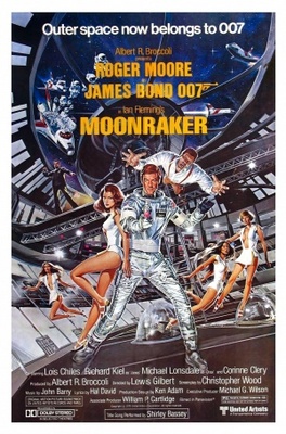 Moonraker movie poster (1979) metal framed poster
