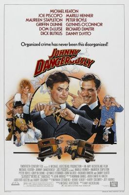 Johnny Dangerously movie poster (1984) pillow