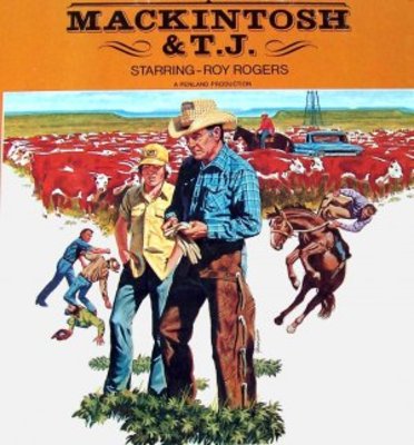 Mackintosh and T.J. movie poster (1975) Stickers MOV_f2505113