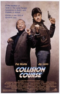 Collision Course movie poster (1989) wooden framed poster