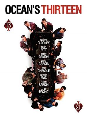 Ocean's Thirteen movie poster (2007) canvas poster