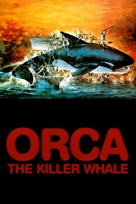 Orca movie poster (1977) wooden framed poster