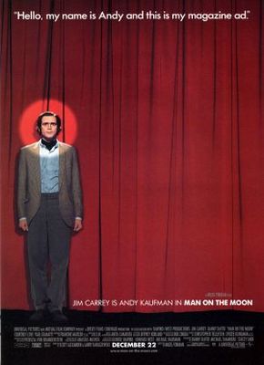Man on the Moon movie poster (1999) poster with hanger