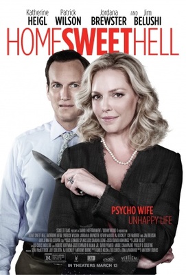 Home Sweet Hell movie poster (2015) poster with hanger