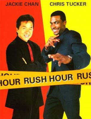 Rush Hour movie poster (1998) wooden framed poster