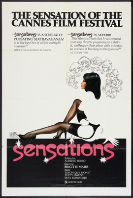 Sensations movie poster (1975) sweatshirt