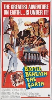 Battle Beneath the Earth movie poster (1967) Longsleeve T-shirt