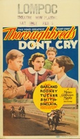 Thoroughbreds Don't Cry movie poster (1937) hoodie #735682