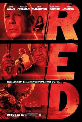 Red movie poster (2010) mouse pad