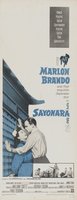 Sayonara movie poster (1957) t-shirt #660856
