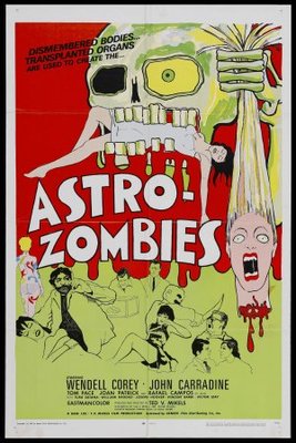 The Astro-Zombies movie poster (1969) mouse pad