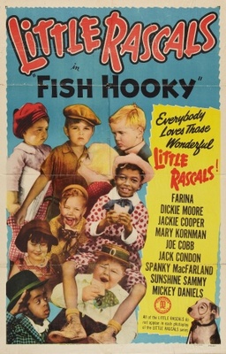 Fish Hooky movie poster (1933) wood print