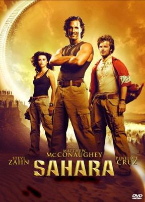 Sahara movie poster (2005) wooden framed poster