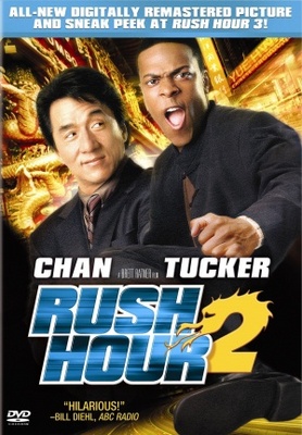 Rush Hour 2 movie poster (2001) wood print
