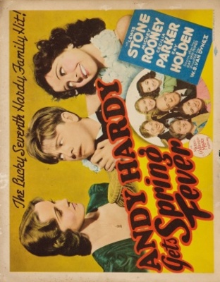 Andy Hardy Gets Spring Fever movie poster (1939) wood print