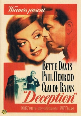 Deception movie poster (1946) metal framed poster