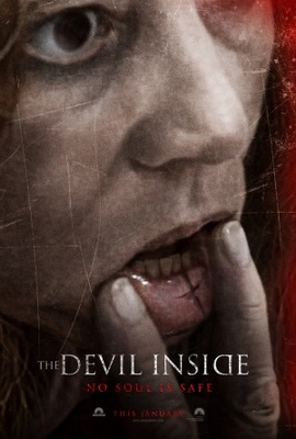The Devil Inside movie poster (2012) wood print
