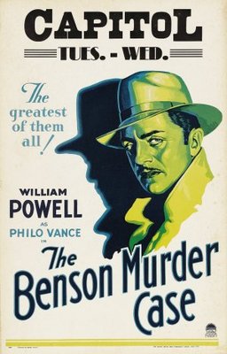 The Benson Murder Case movie poster (1930) Mouse Pad MOV_f3735203