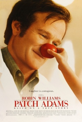 Patch Adams movie poster (1998) canvas poster