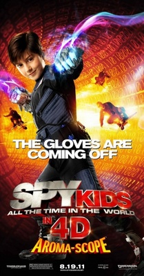 Spy Kids 4: All the Time in the World movie poster (2011) Poster MOV_f381877a