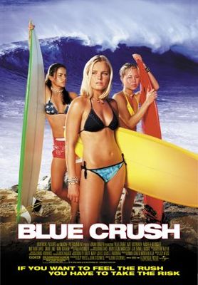 Blue Crush movie poster (2002) wooden framed poster