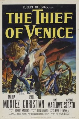 Ladro di Venezia, Il movie poster (1950) metal framed poster