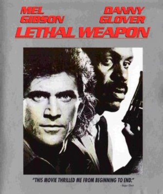 Lethal Weapon movie poster (1987) metal framed poster