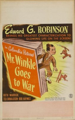 Mr. Winkle Goes to War movie poster (1944) Poster MOV_f3dacf9e