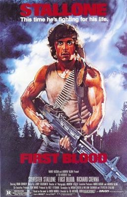 First Blood movie poster (1982) t-shirt