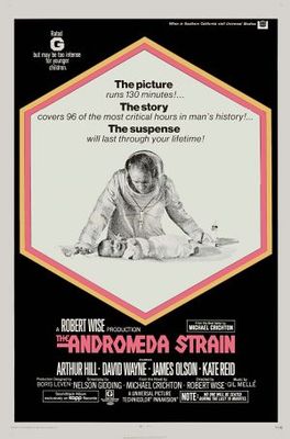 The Andromeda Strain movie poster (1971) t-shirt