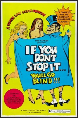 If You Don't Stop It... You'll Go Blind!!! movie poster (1975) wooden framed poster