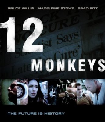 Twelve Monkeys movie poster (1995) t-shirt