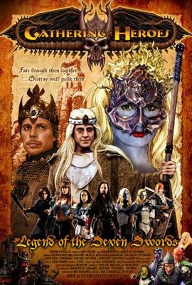 Gathering of Heroes: Legend of the Seven Swords movie poster (2011) Stickers MOV_f40f98ea