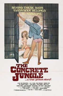 The Concrete Jungle movie poster (1982) t-shirt