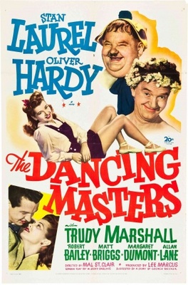 The Dancing Masters movie poster (1943) poster with hanger