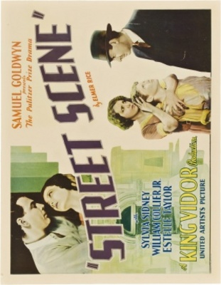 Street Scene movie poster (1931) sweatshirt