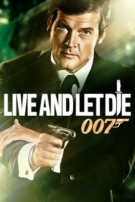 Live And Let Die movie poster (1973) canvas poster