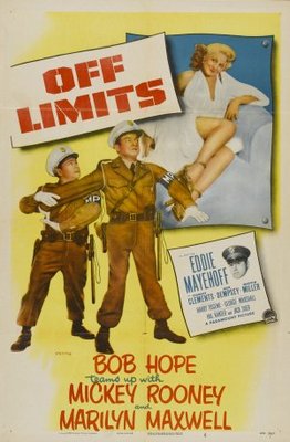 Off Limits movie poster (1953) poster with hanger