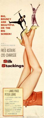 Silk Stockings movie poster (1957) poster with hanger