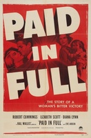 Paid in Full movie poster (1950) Longsleeve T-shirt #732876