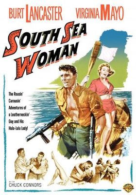 South Sea Woman movie poster (1953) wooden framed poster