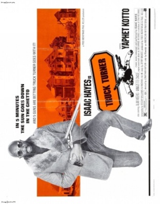 Truck Turner movie poster (1974) wood print