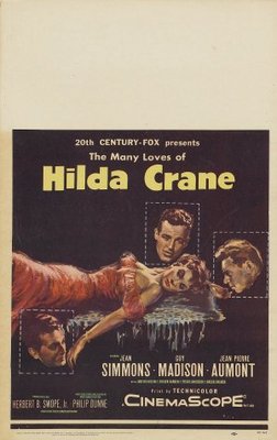Hilda Crane movie poster (1956) metal framed poster
