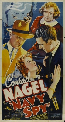 Navy Spy movie poster (1937) poster with hanger